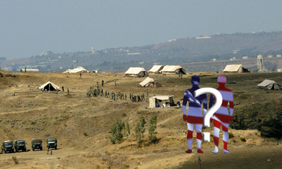 Libane dingo du amerikiečiai.