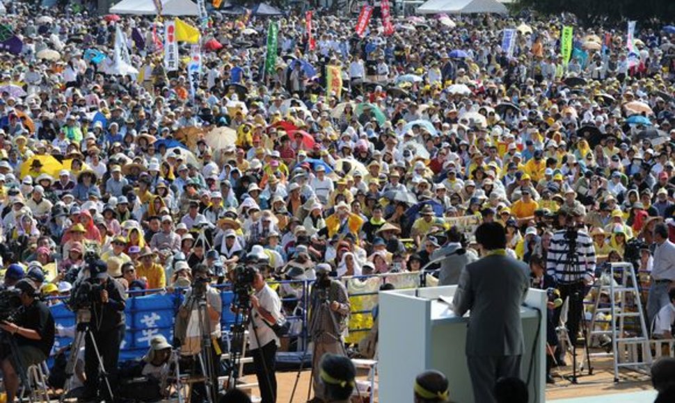 Protestas Okinavos saloje 