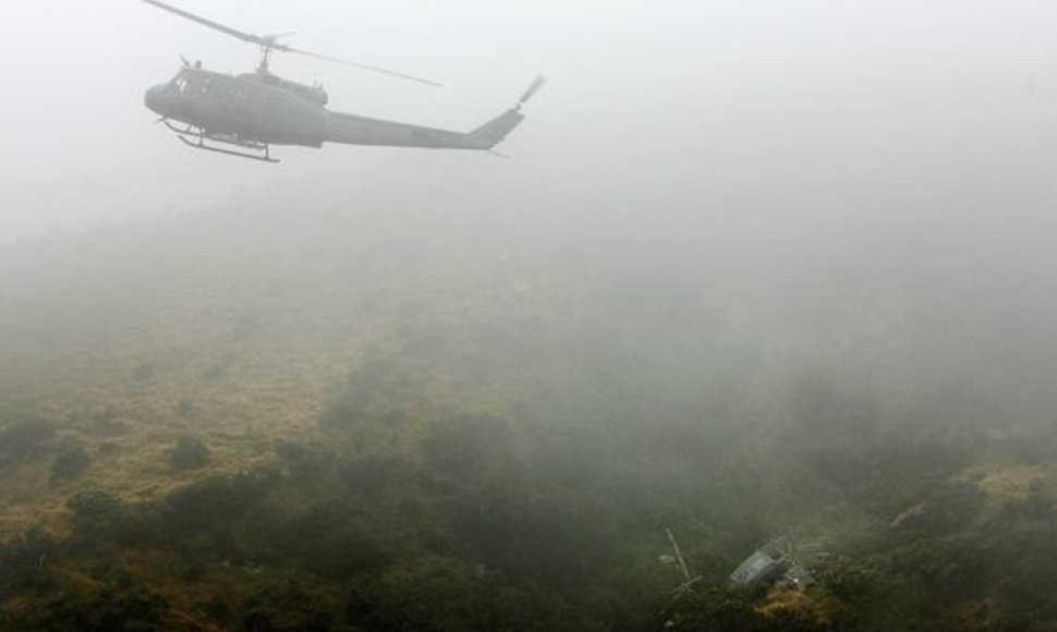Naujojoje Zelandijoje sudužo sraigtasparnis, skridęs į veteranų minėjimą.