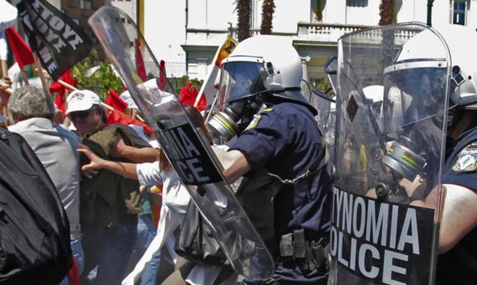 Protestas Atėnuose 