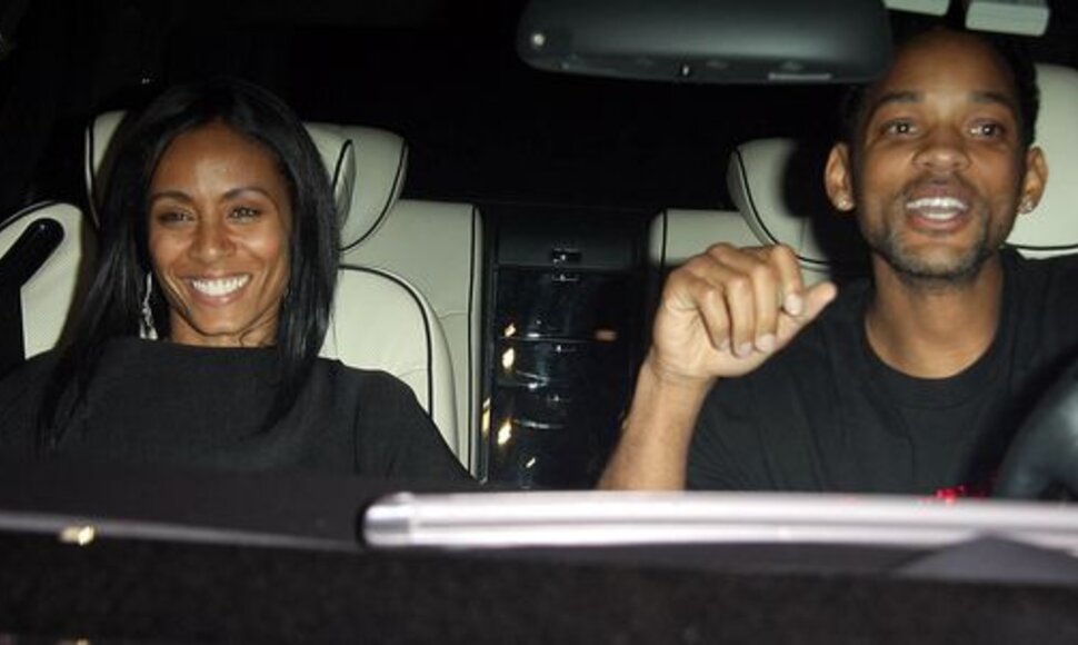 W.Smithas su žmona Jada Pinkett Smith