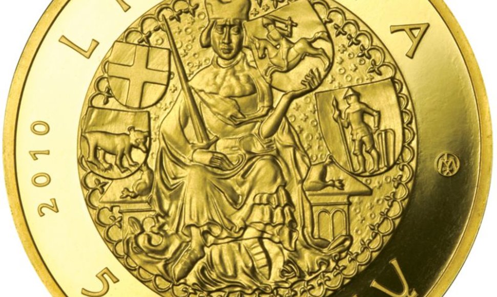 Trijose Lietuvos banko naujose kolekcinėse monetose – Žalgirio mūšio scenos.