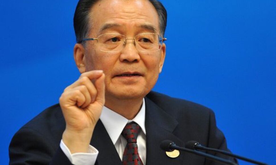 Kinijos ministras pirmininkas Wen Jiabao
