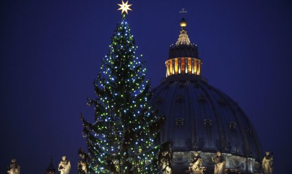 Kalėdų eglė Vatikane