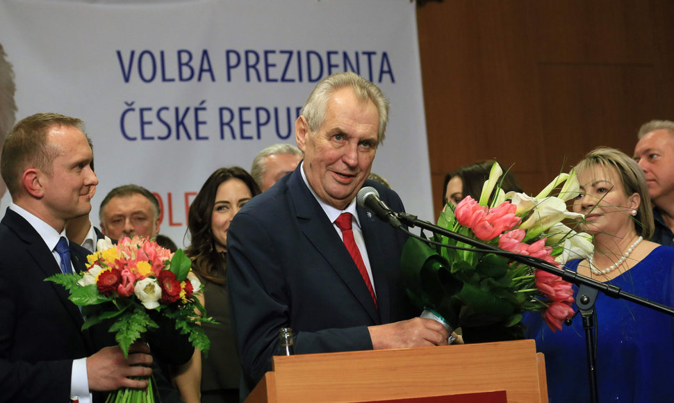 Čekijos prezidentas Milošas Zemanas