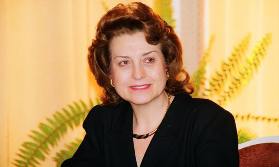 Pasaulio Lietuvių Bendruomenės Valdybos pirmininkė Regina Narušienė