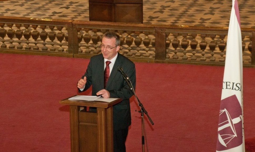 Profesorius Vytautas Nekrošius – jauniausias akademikas.