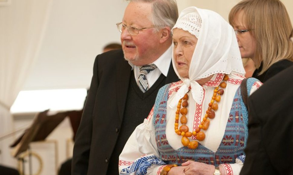 Vytautas Landsbergis ir žmona Gražina Ručytė-Landsbergienė