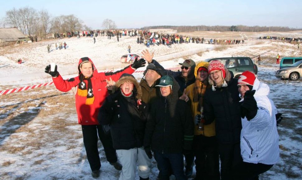 „Winter Rally 2009“ akimirkos 