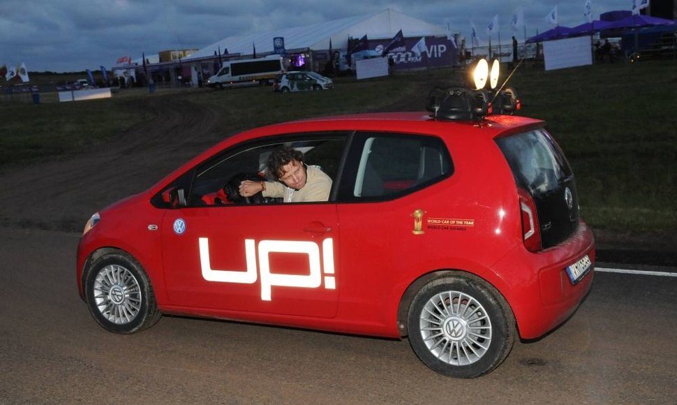 Vitoldas Milius su „Volkswagen Up!“