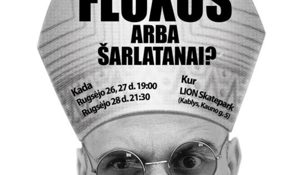 Spektaklis „MR.FLUXUS“ arba „ŠARLATANAI?“