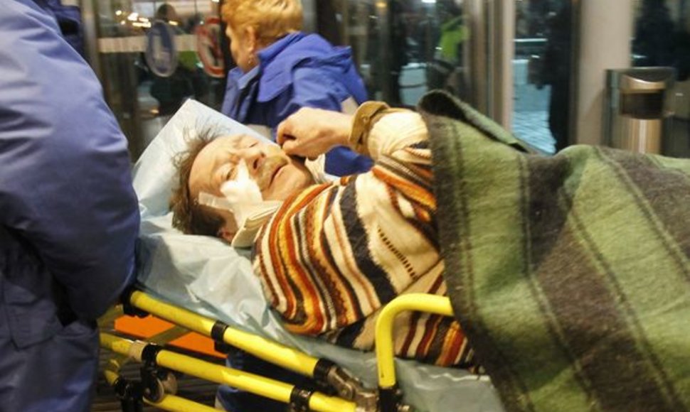 Domodedovo oro uoste susisprogdino mirtininkas