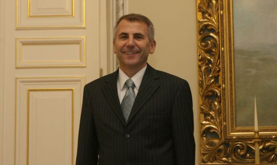 Valdas Adamkus ir Vygaudas Ušackas