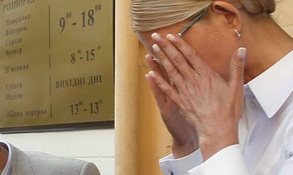 J.Tymošenko arešto akimirka