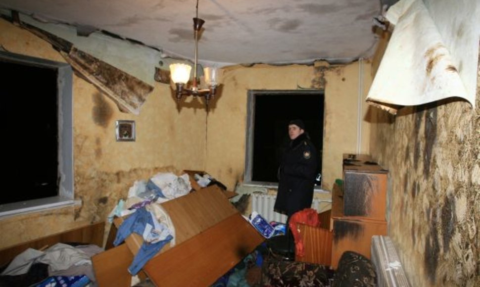 Pagėgių savivaldybėje sprogus dujoms apgadintas namas
