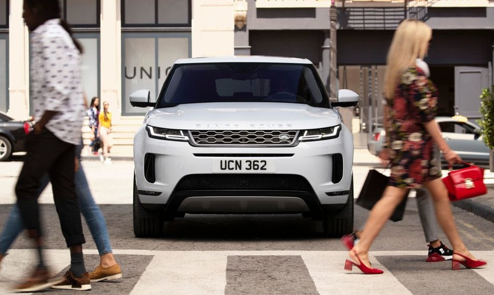  „Range Rover Evoque“ gavo 5 žvaigždutes