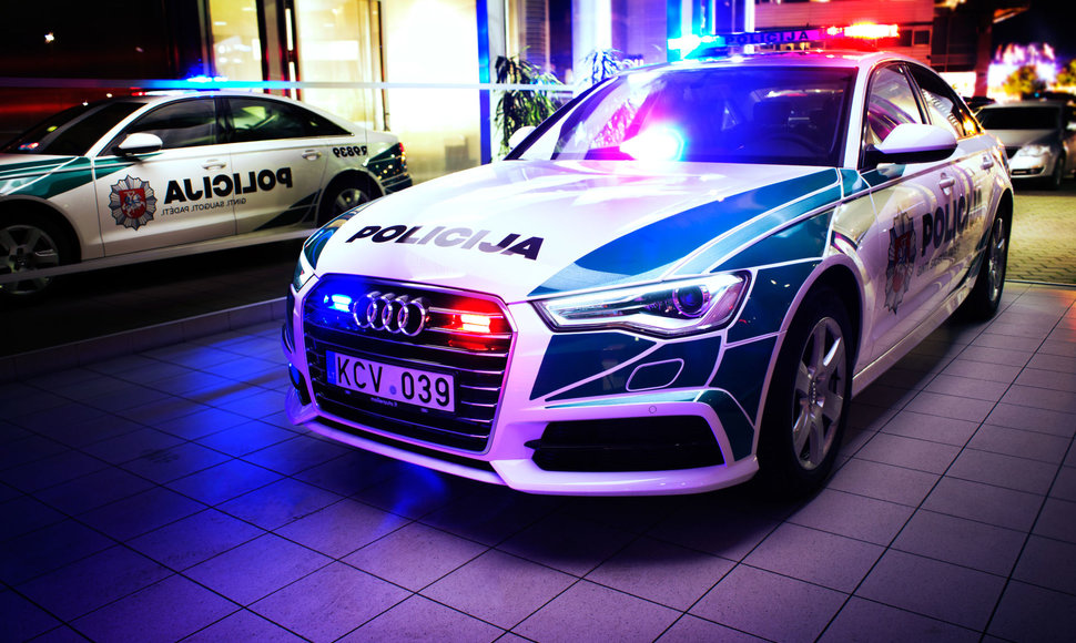 Nauja kelių policijos Audi, G.Matulaičio nuotr.