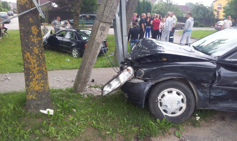 Avarija Šilutėje, Žalgirio gatvėje