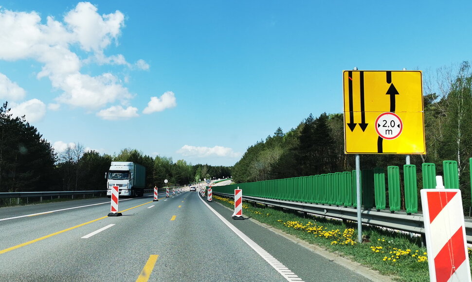 Magistralės A1 remontas