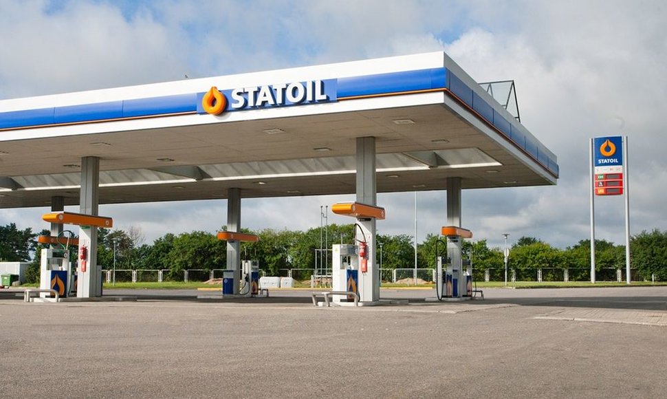 „Statoil” degalinė ties sankryža į Trakų Vokę