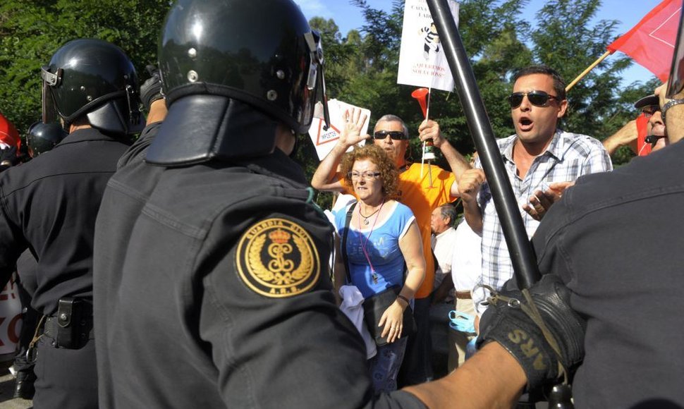 Protestai Ispanijoje