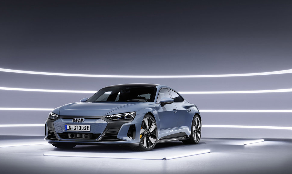 Pasaulinė premjera: naujasis „Audi e-tron GT“