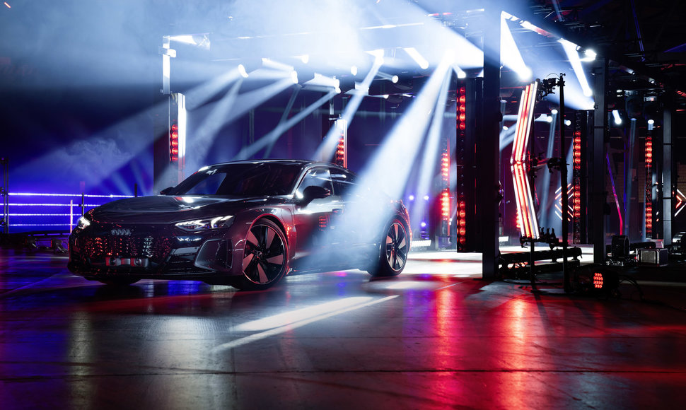 Pasaulinė premjera: naujasis „Audi e-tron GT“