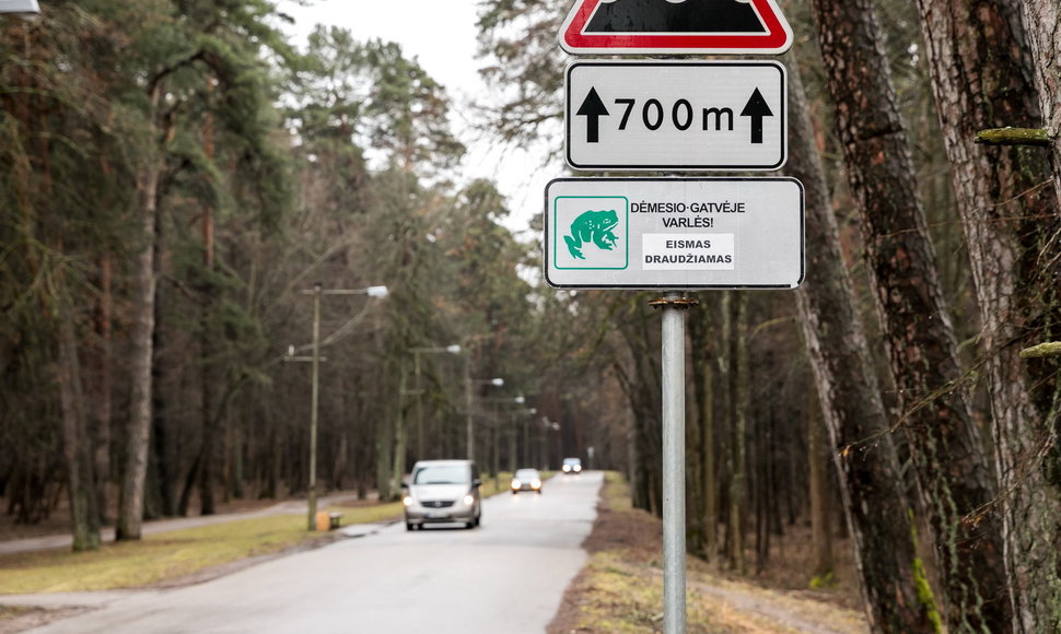 Saugant varles, gatvėse aplink Vilniaus Vingio parką bus ribojamas eismas