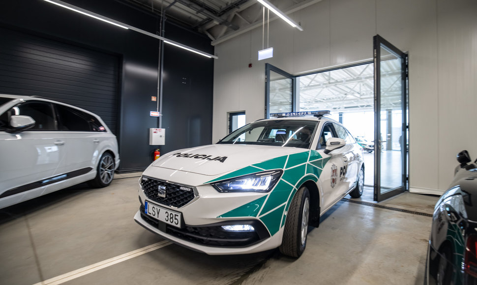 Policijos SEAT Leon pristatymas