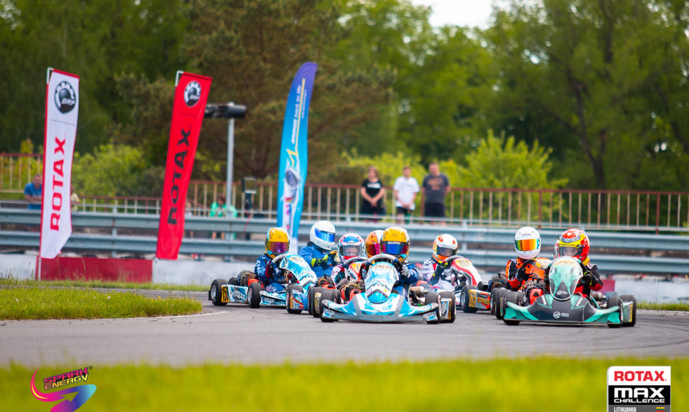 „Rotax Max Lithuania Challenge powered by Spark Energy“ varžybos Anykščiuose