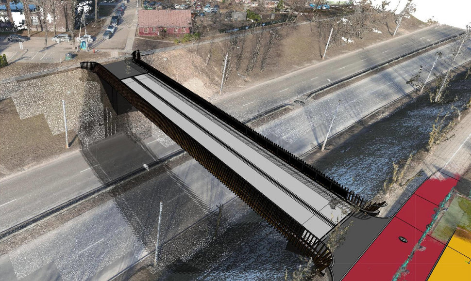 Žvėryno viaduko projektas