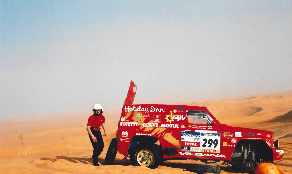 Valdas Valiukevičius ir Paulius Kavaliauskas startuos Dakar Classic kategorijoje