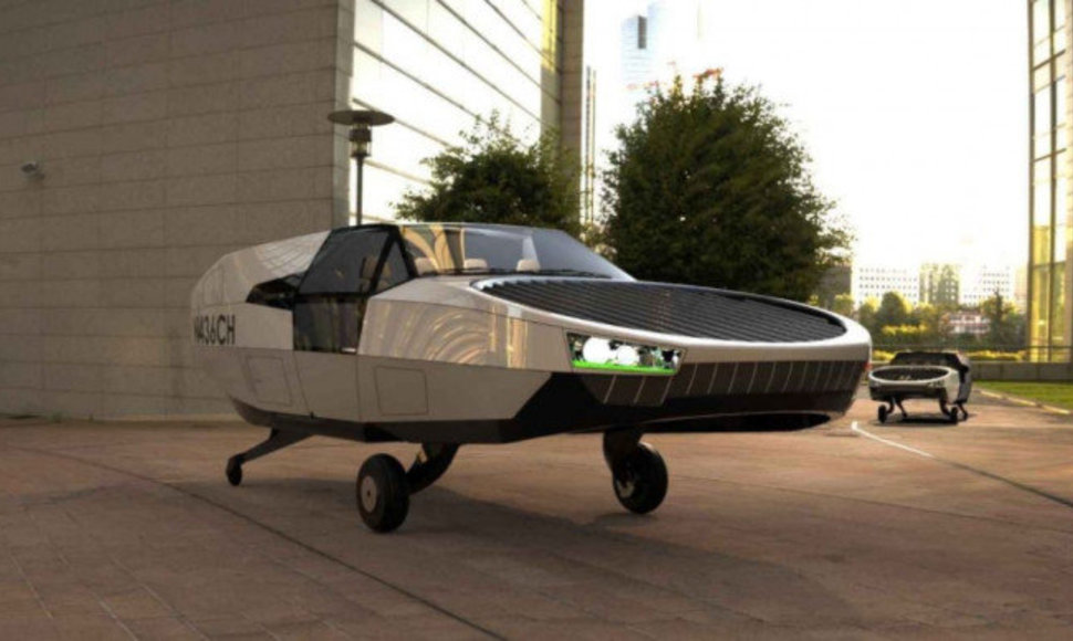 „Urban Aeronautics“ skraidantis automobilis?