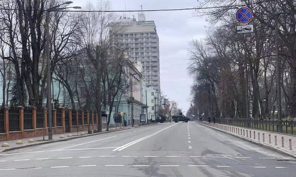 Kijevo gatvės Rusijos agresijos pradžioje