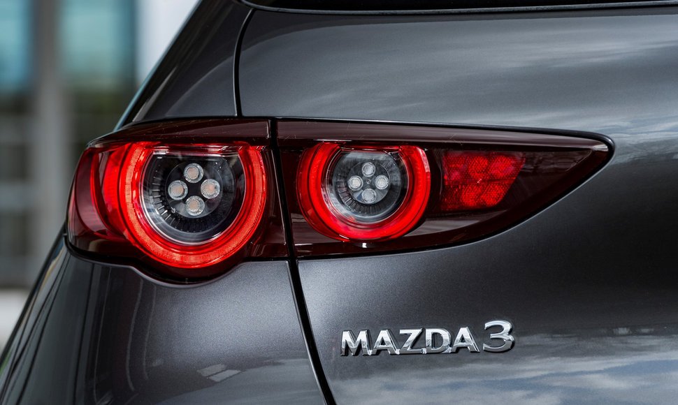 Mazda3 detalės (Gamintojo nuotr.)