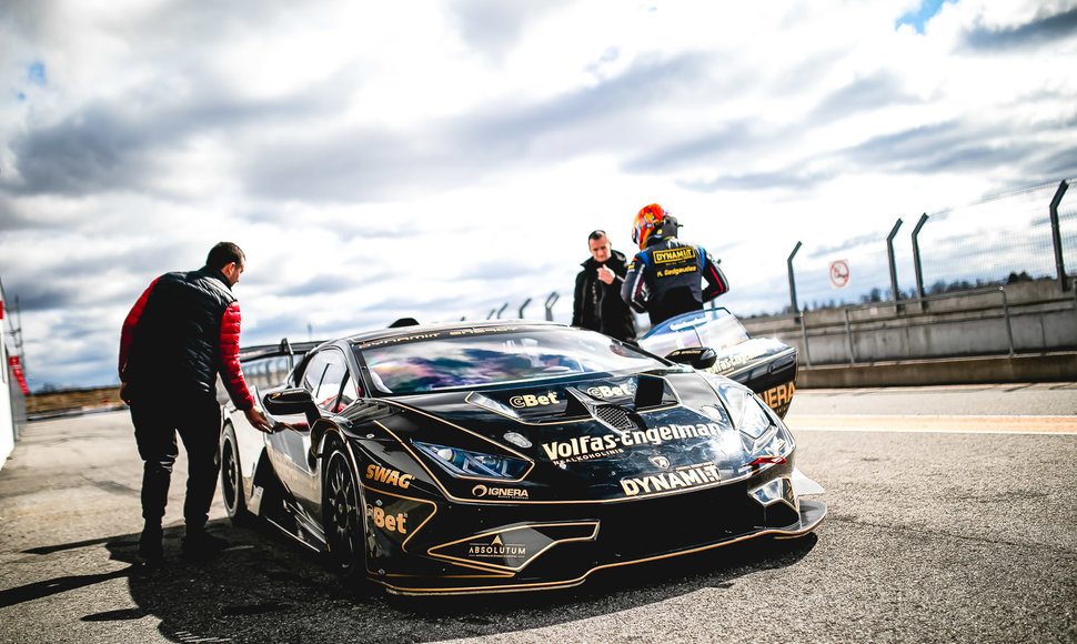 „Dynami:t Energy Racing“ lenktynių „Lamborghini“