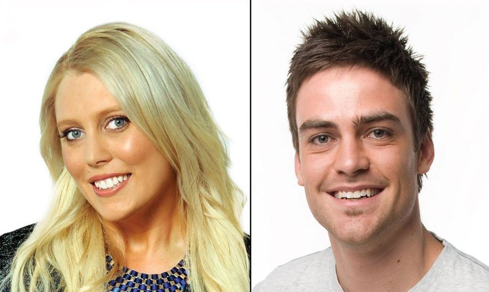 Australijos radijo stoties laidos vedėjai pokštaudami priskaldė malkų: Mel Greig (kairėje) ir Michaelas Christianas nušalinti