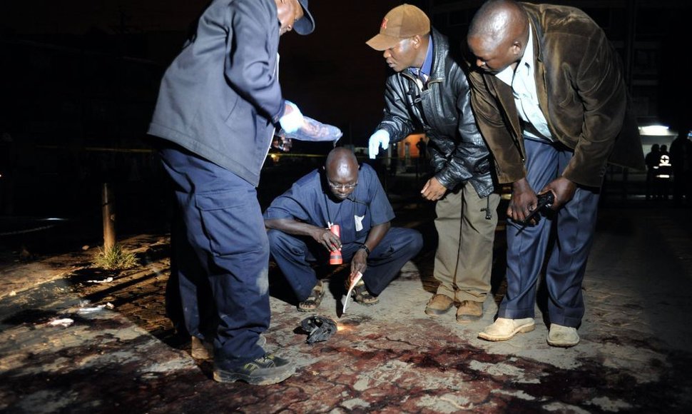 Po sprogimo prie Nairobio mečetės
