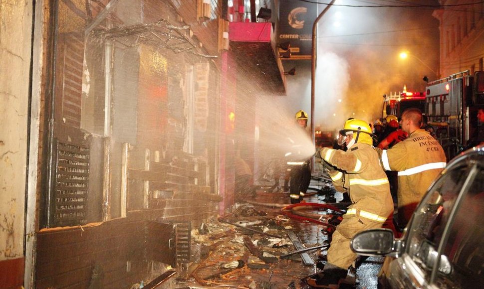 Brazilijoje, mieste Santa Maria klube „Kiss“ kilęs gaisras nusinešė kelis šimtus gyvybių
