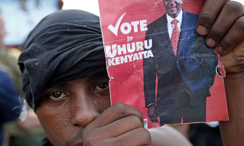 Kenijos prezidento rinkimus laimėjo Uhuru Kenyatta