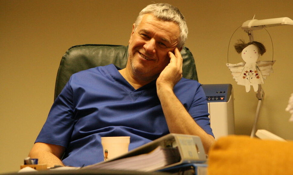 Naujagimių intensyviosios terapijos skyriaus vedėjas gydytojas neonatologas dr. Arūnas Liubšys