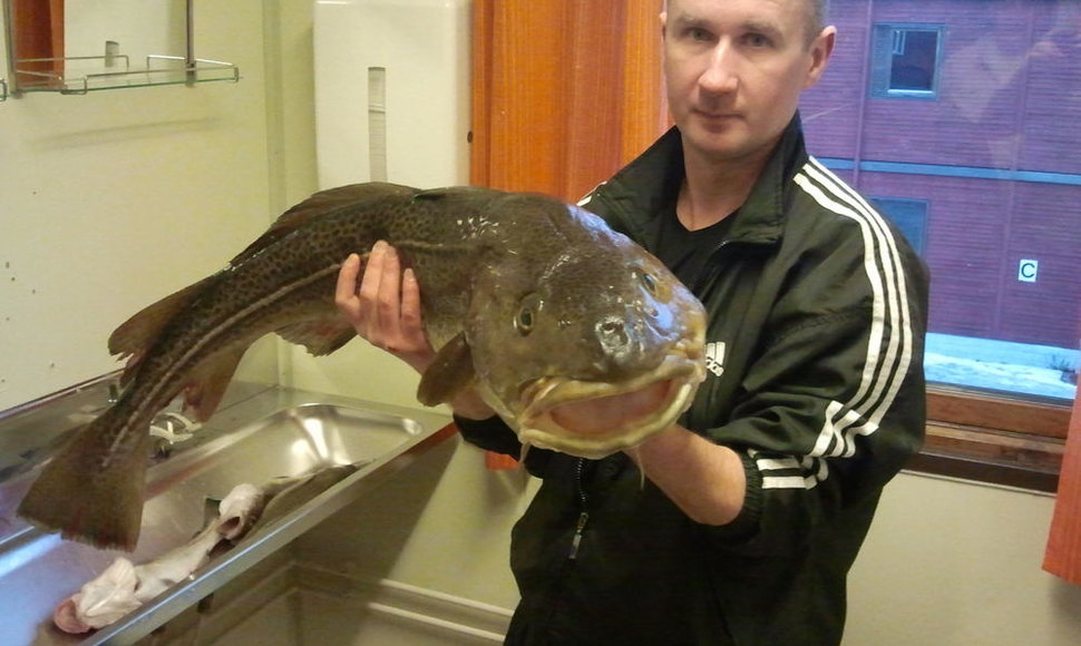 Remigijaus žuvys, sugautos Norvegijoje