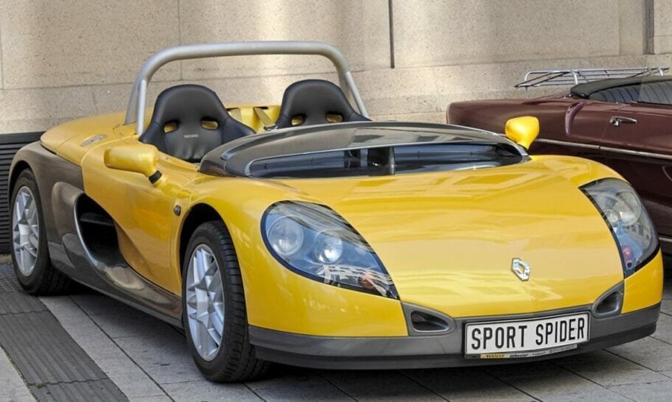 Renault Sport Spider, gamintas 1996-1999 metais. (Alexander Migl, Wikimedia (CC BY-SA 4.0)