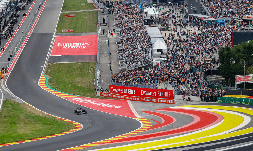 Formulės 1 kvalifikacija Spa, Belgijoje