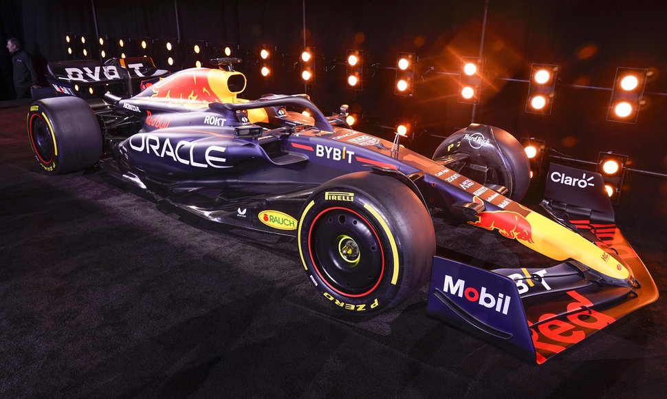 Naujojo Red Bull bolido pristatymas Niujorke (2023)