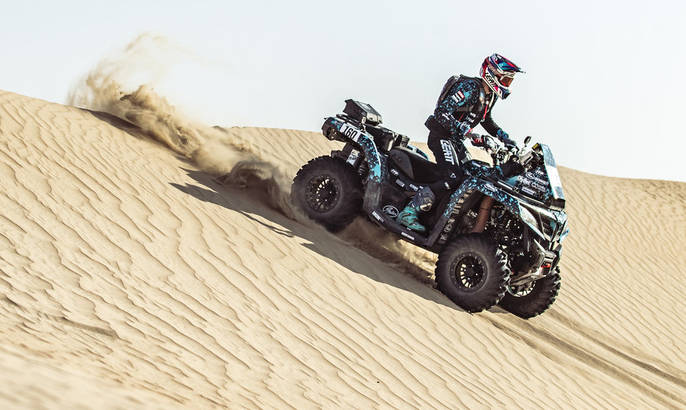 „CFMOTO Thunder Racing Team“ pirmajame Abu Dhabi Desert Challenge greičio ruože