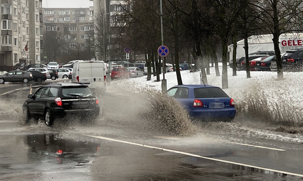 Potvynis Vilniuje, Šeškinėje
