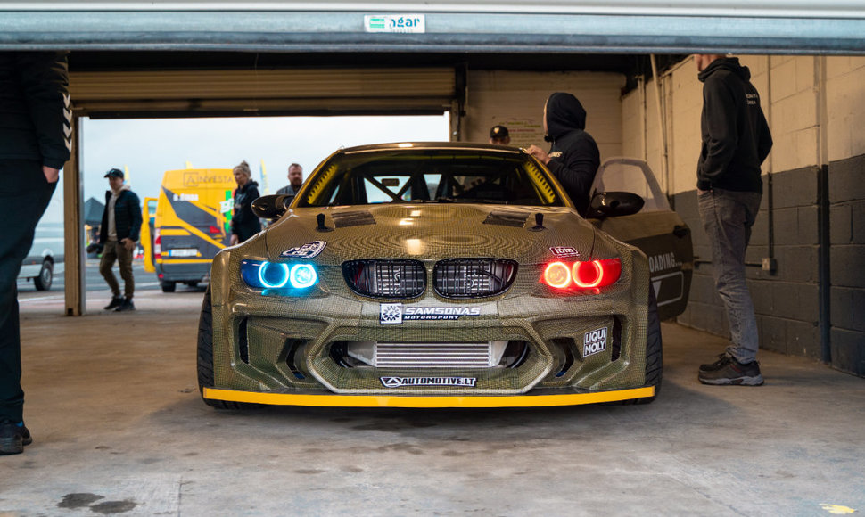 Naujas Benedikto Čirbos drifto BMW E92 Eurofighter.