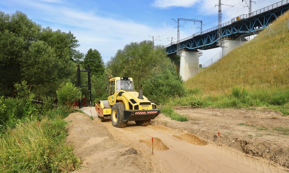 Dviračių takas Vilniuje, Stasylų gatvėje