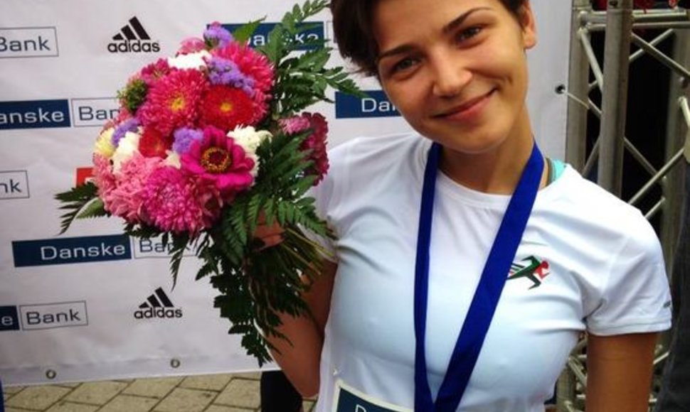 Ieva Lesauskaitė Vilniaus maratone